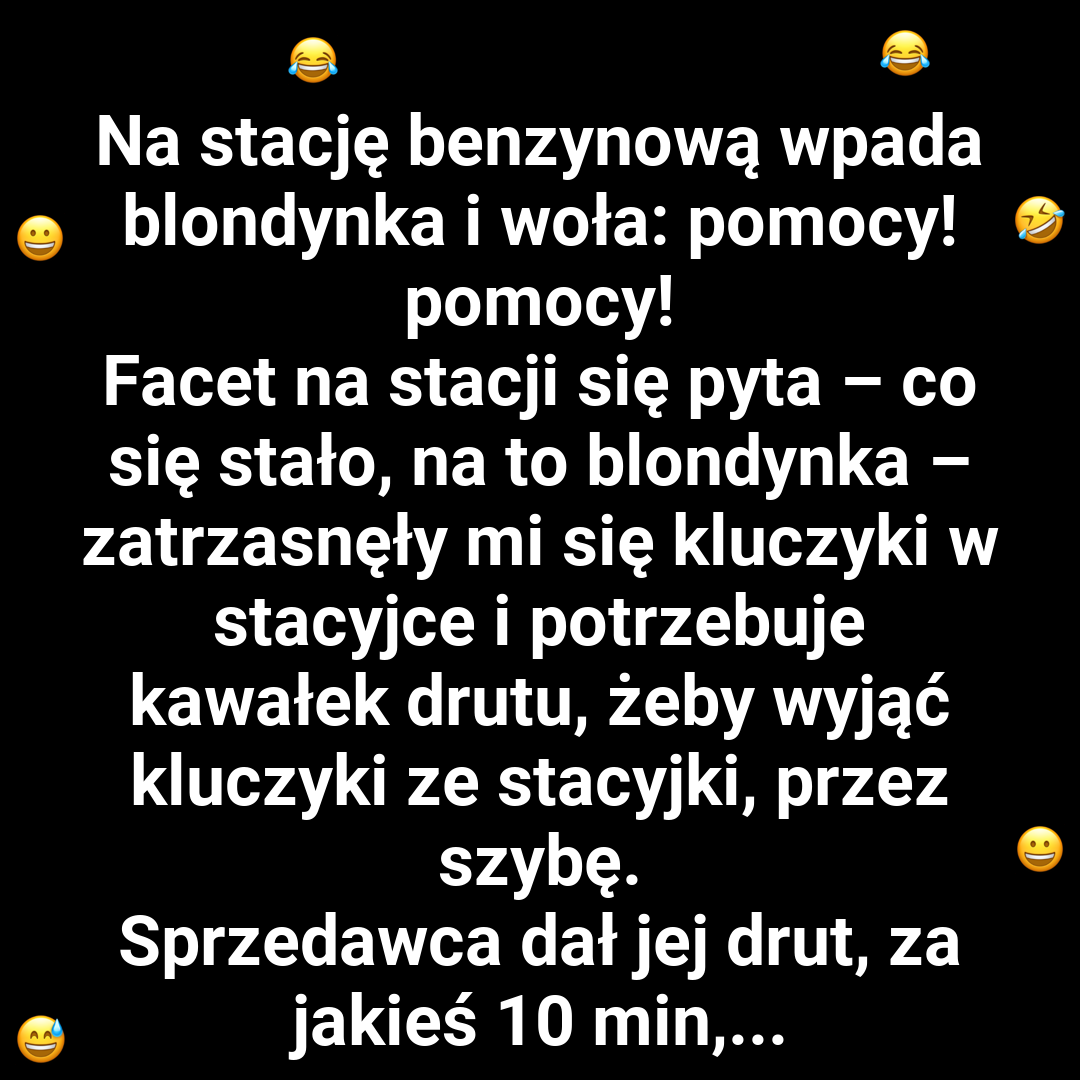 Blondynki kontra zatrzaśnięte klucze