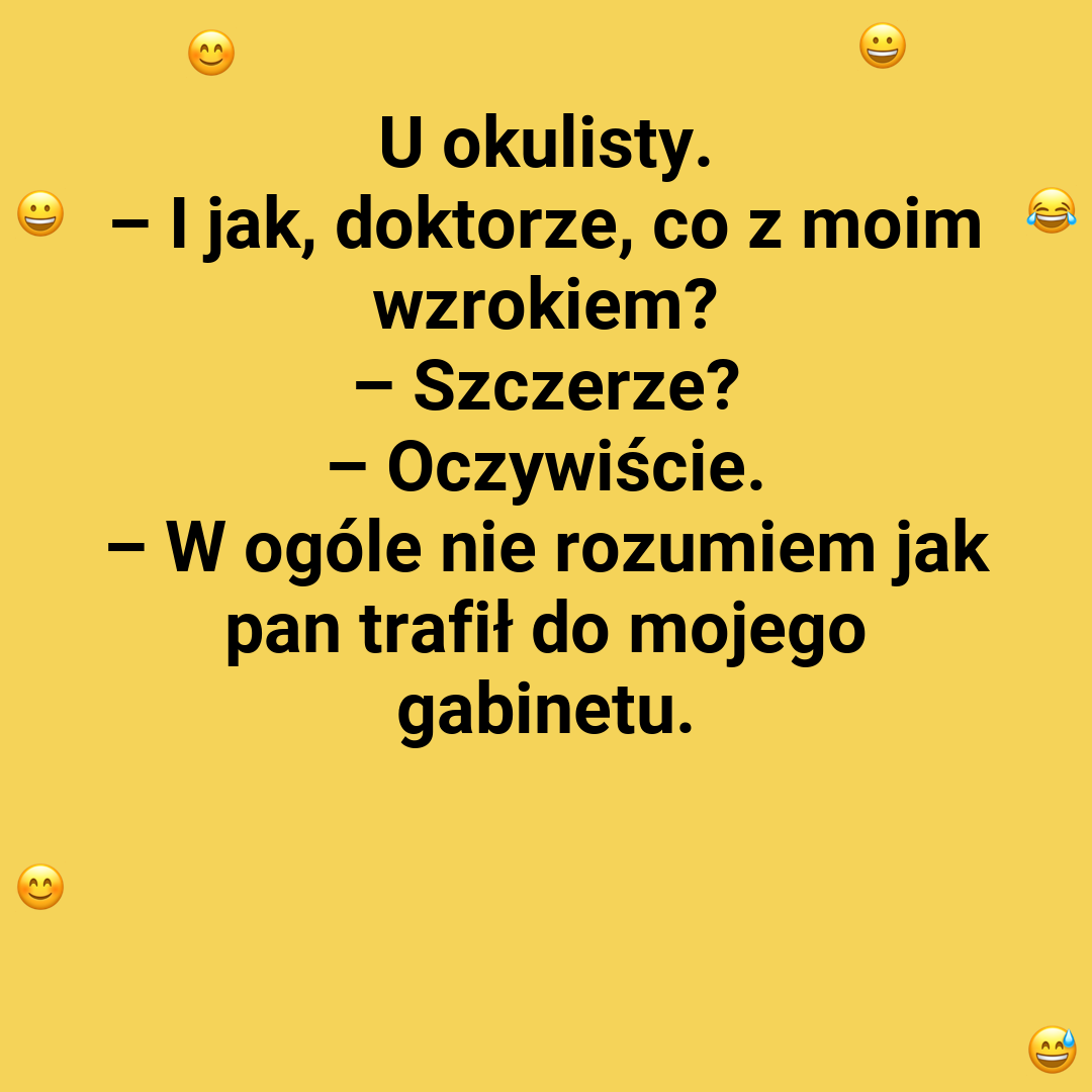 Brutalna prawda o wzroku pacjenta