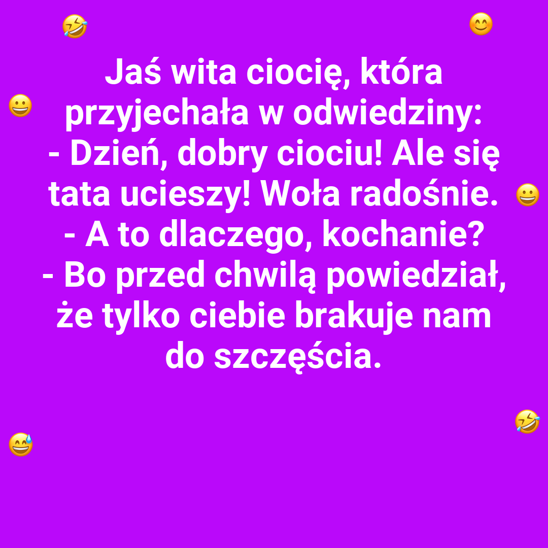 Ciocia i rodzinne szczęście