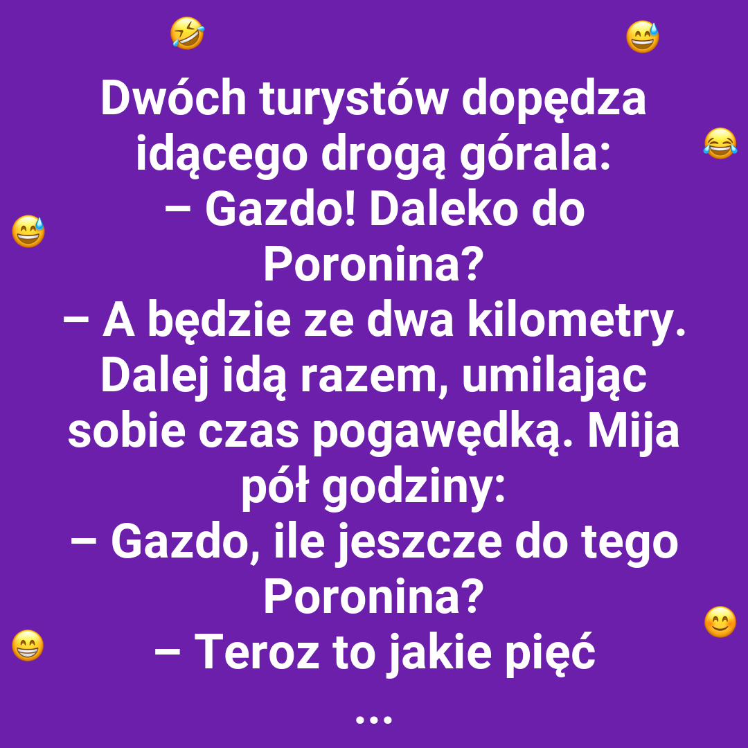 Dlaczego Poronin jest coraz dalej?
