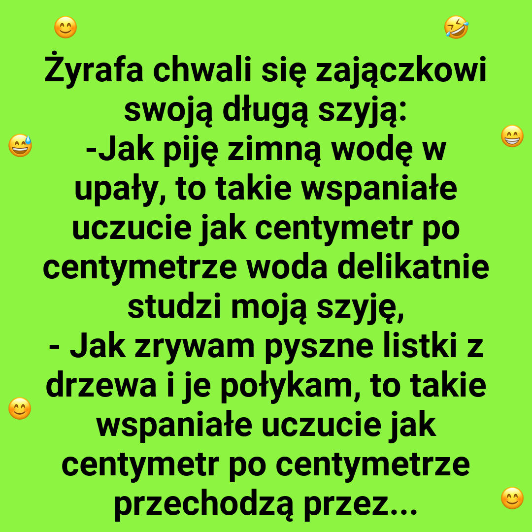 Długa szyja, krótkie pytanie