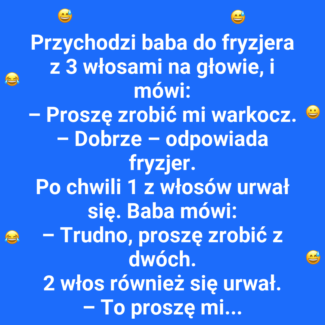 Fryzjer na trudne zadania