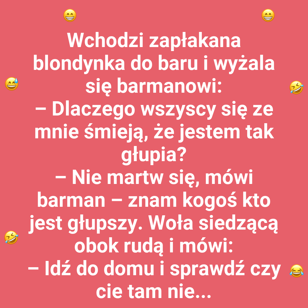 Genialny pomysł blondynki