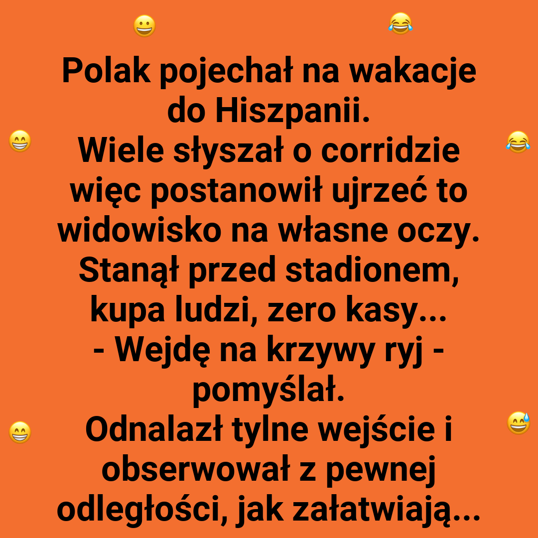 Hiszpańskie wakacje Polaka