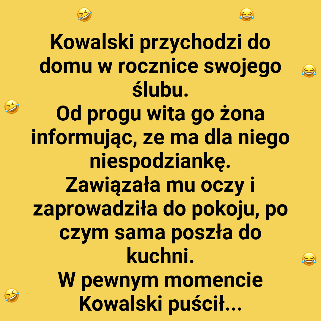 Jak Kowalski zaskoczył gości
