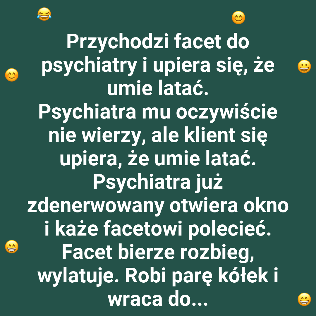 Jak lekarz uwierzył w latanie