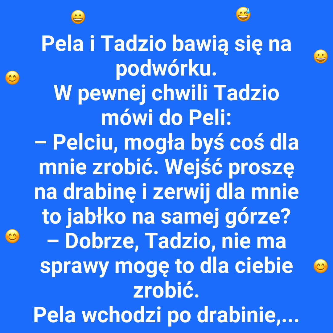 Jak Pela przechytrzyła Tadzia