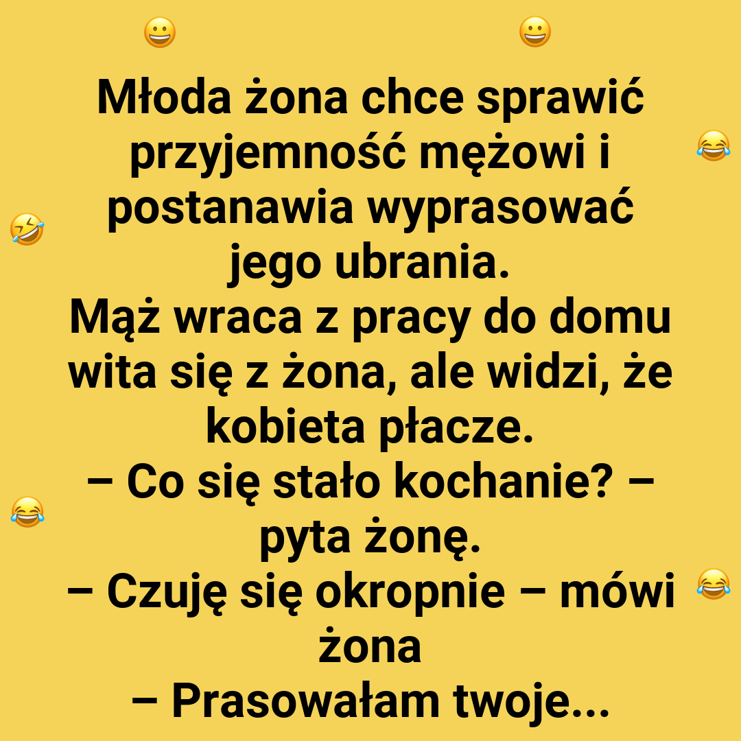 Jak żona „uratowała” spodnie męża