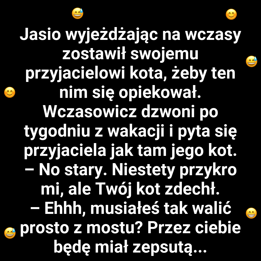 Jasio i nieoczekiwane wieści o mamie