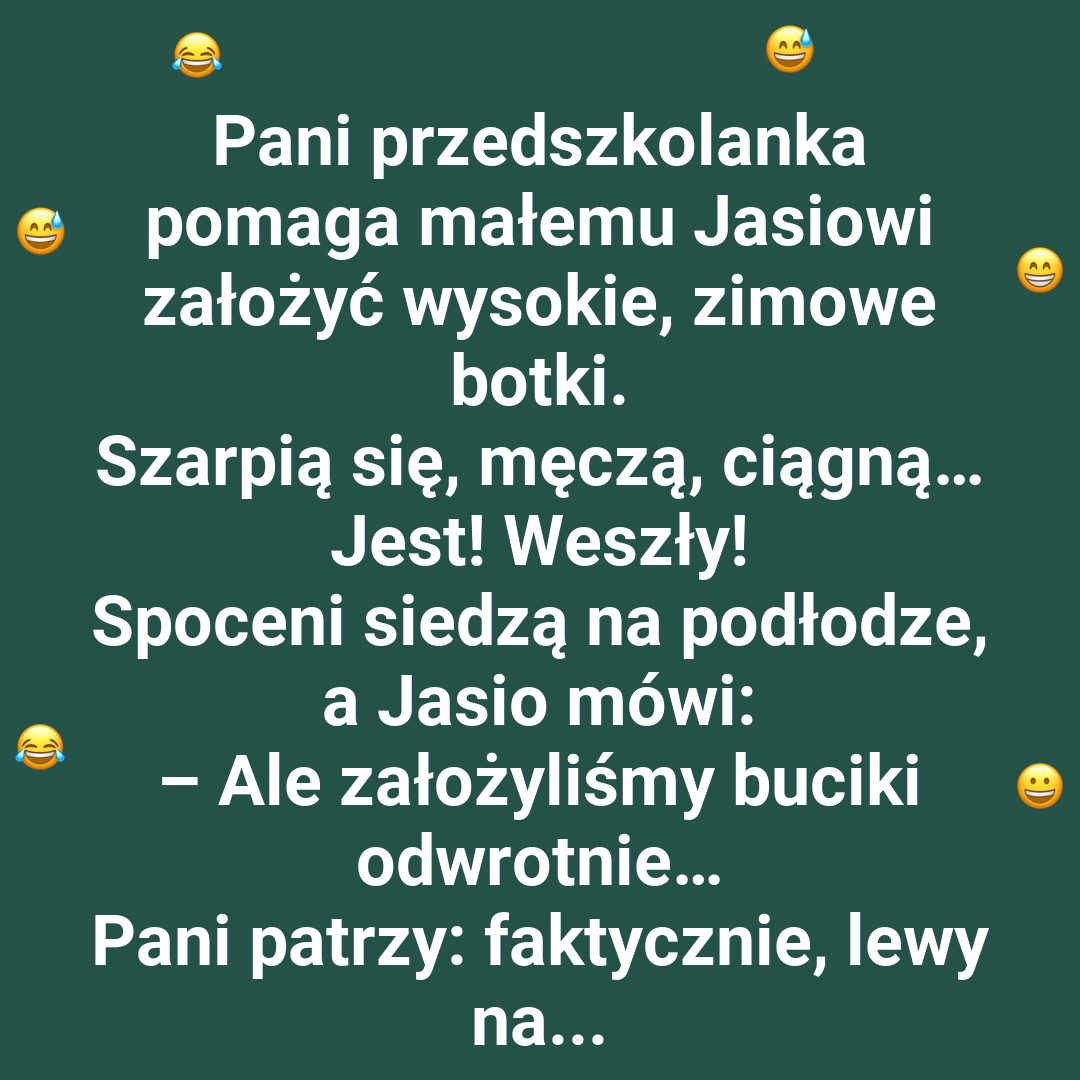 Jasio i zimowe buty