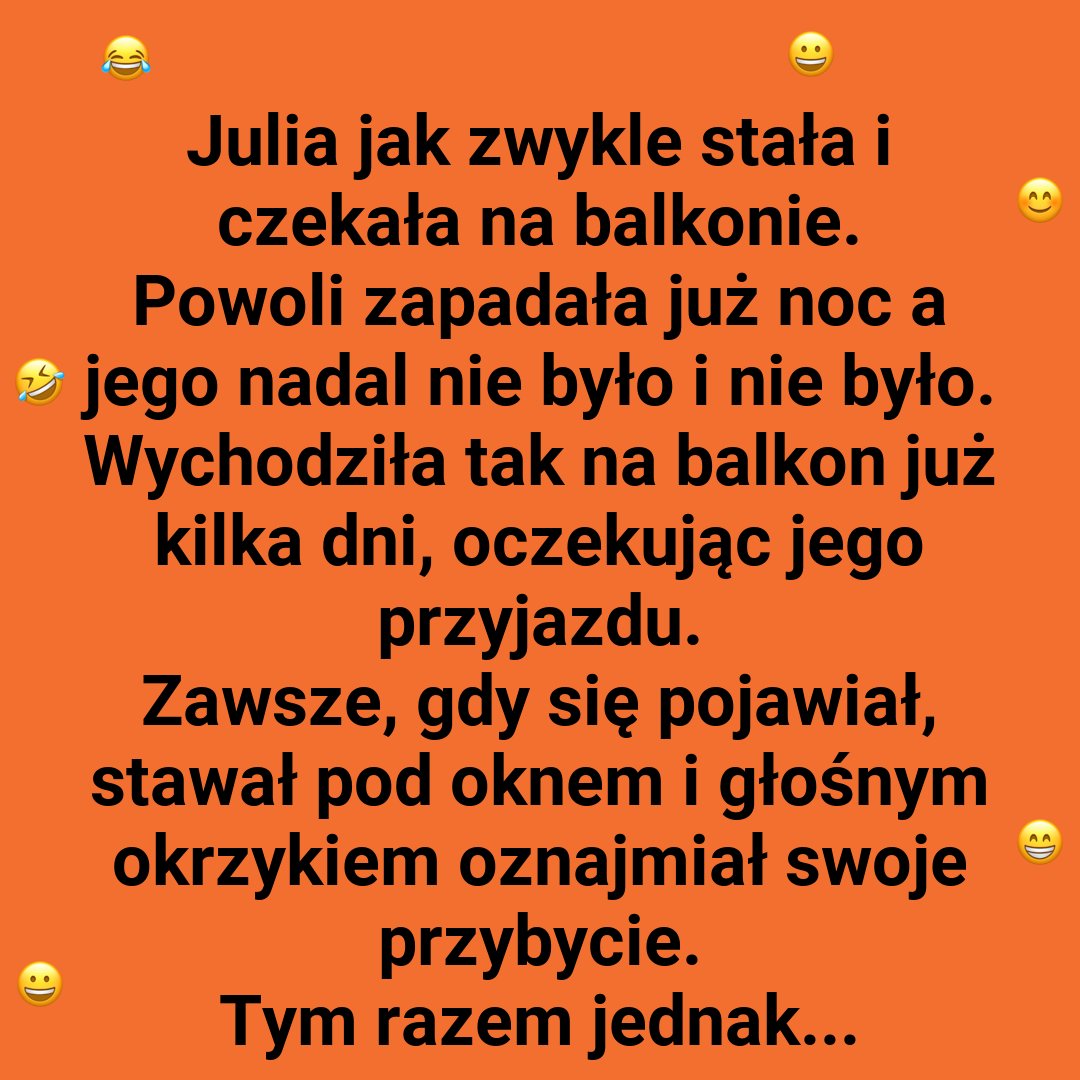 Julia na balkonie 😄