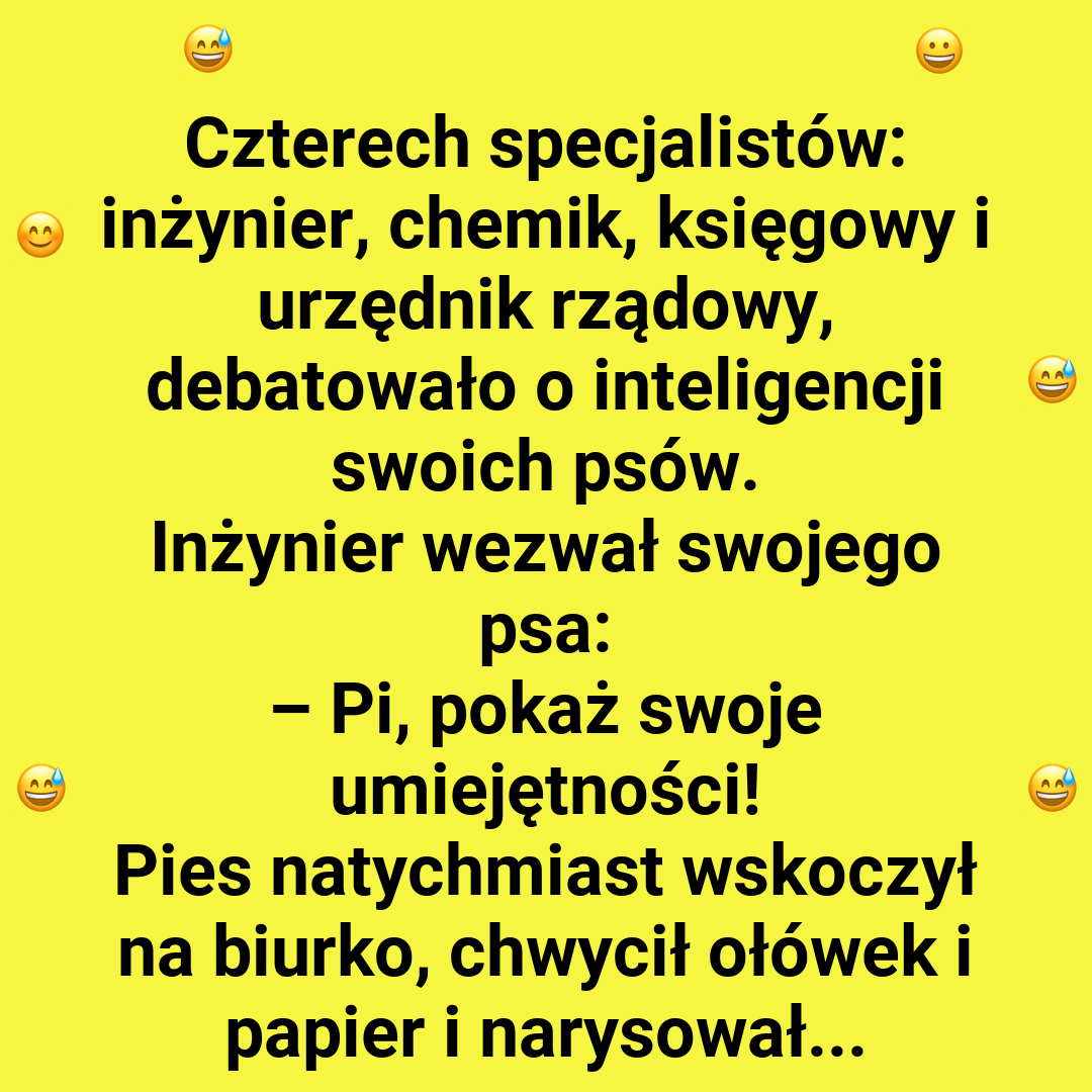 Który specjalista ma najbardziej sprytnego psa