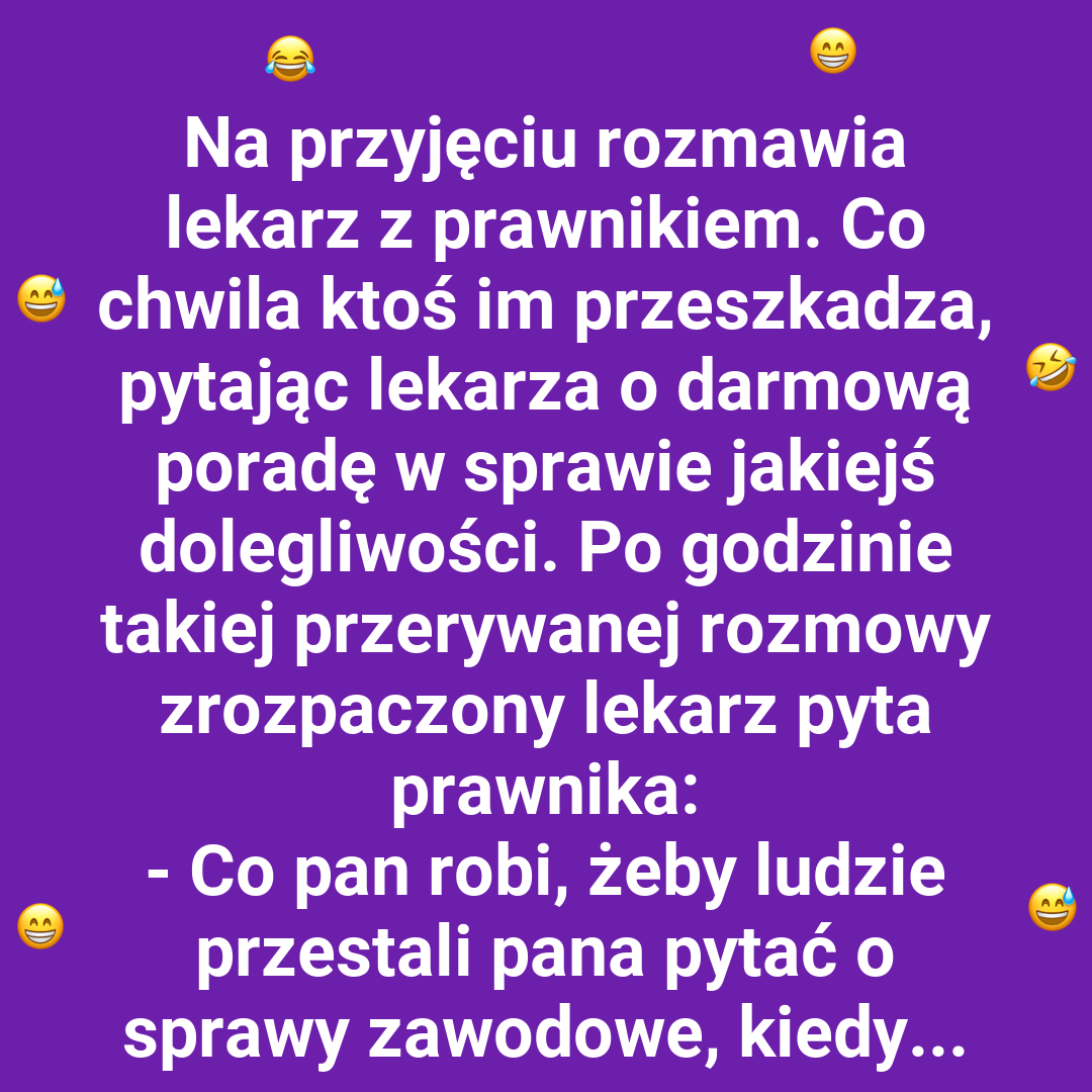 Lekarz kontra prawnik