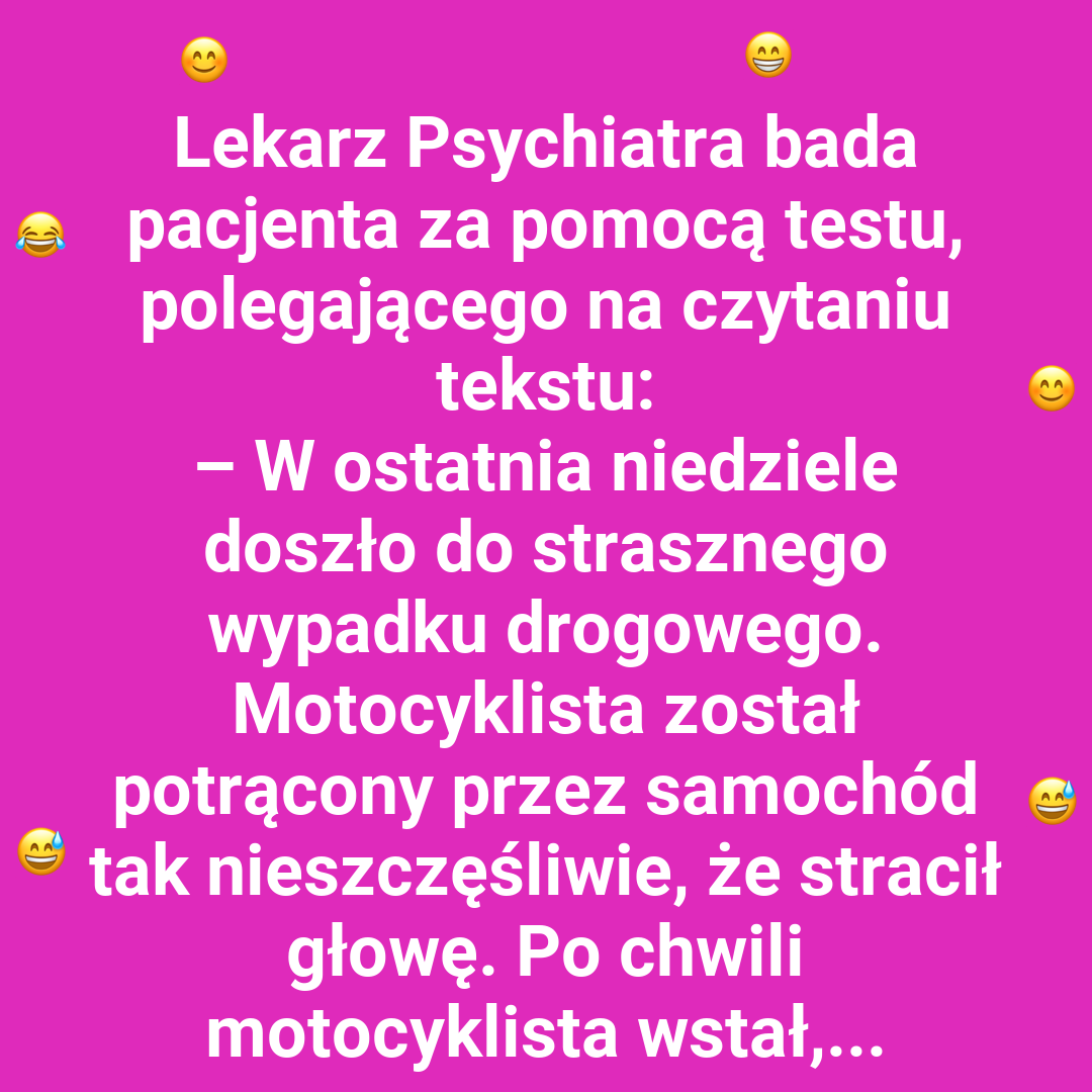 Logika pacjenta kontra lekarz
