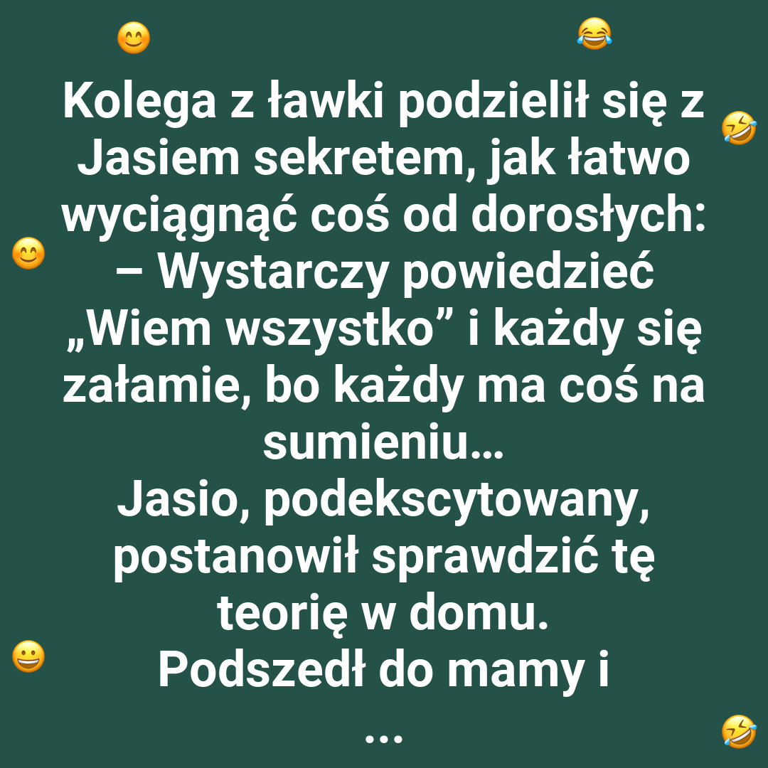 Magiczne słowa Jasia