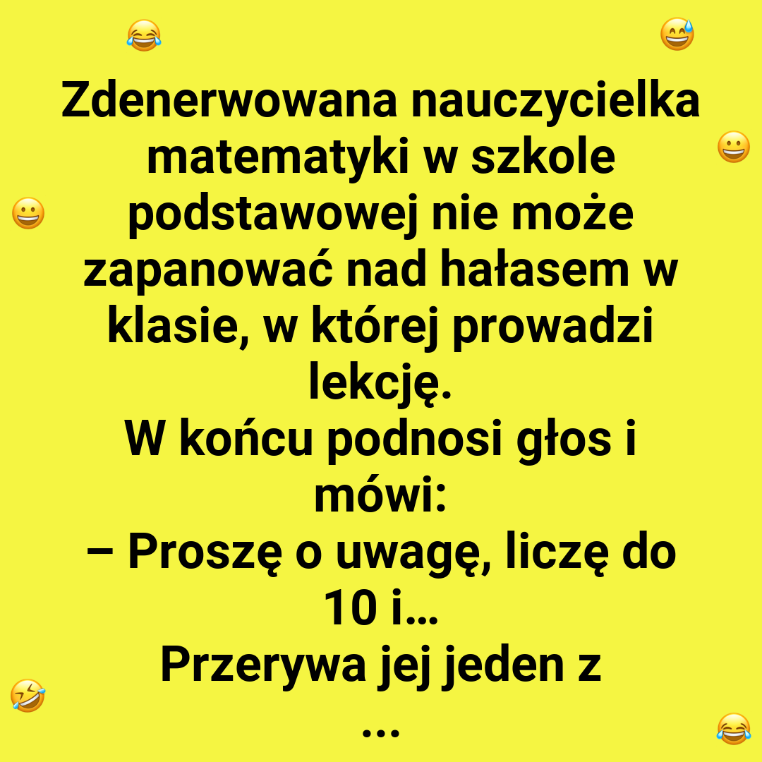 Nauczycielka w tarapatach