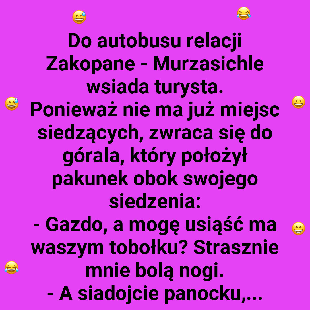 Niespodzianka w autobusie