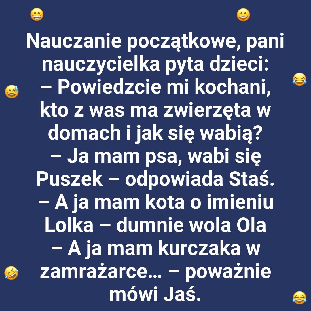 Nietypowa odpowiedź Jasia