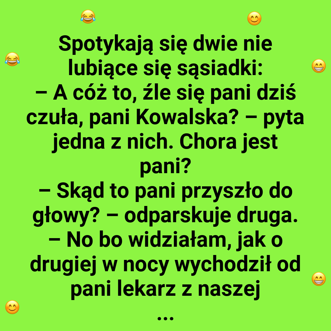 Ostre riposty sąsiadek