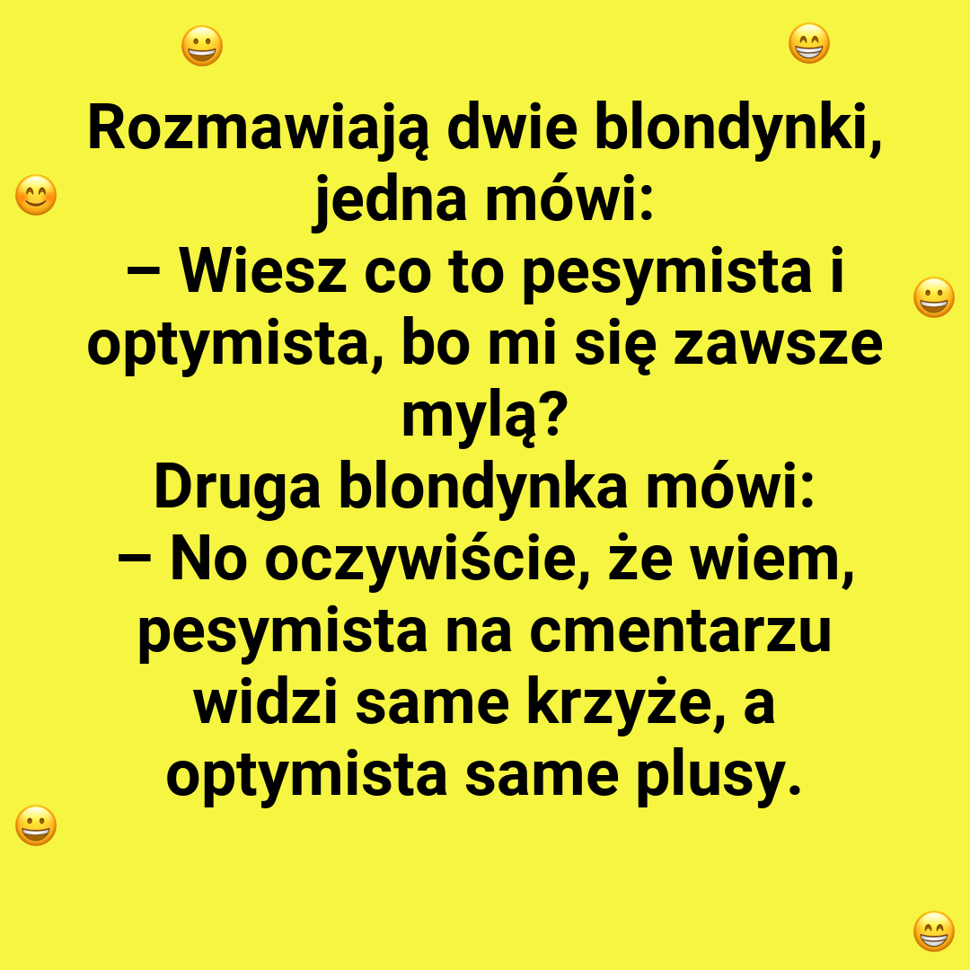 Pesymista i optymista na cmentarzu