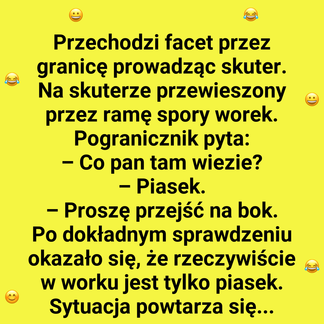 Piaskowy przekręt na granicy