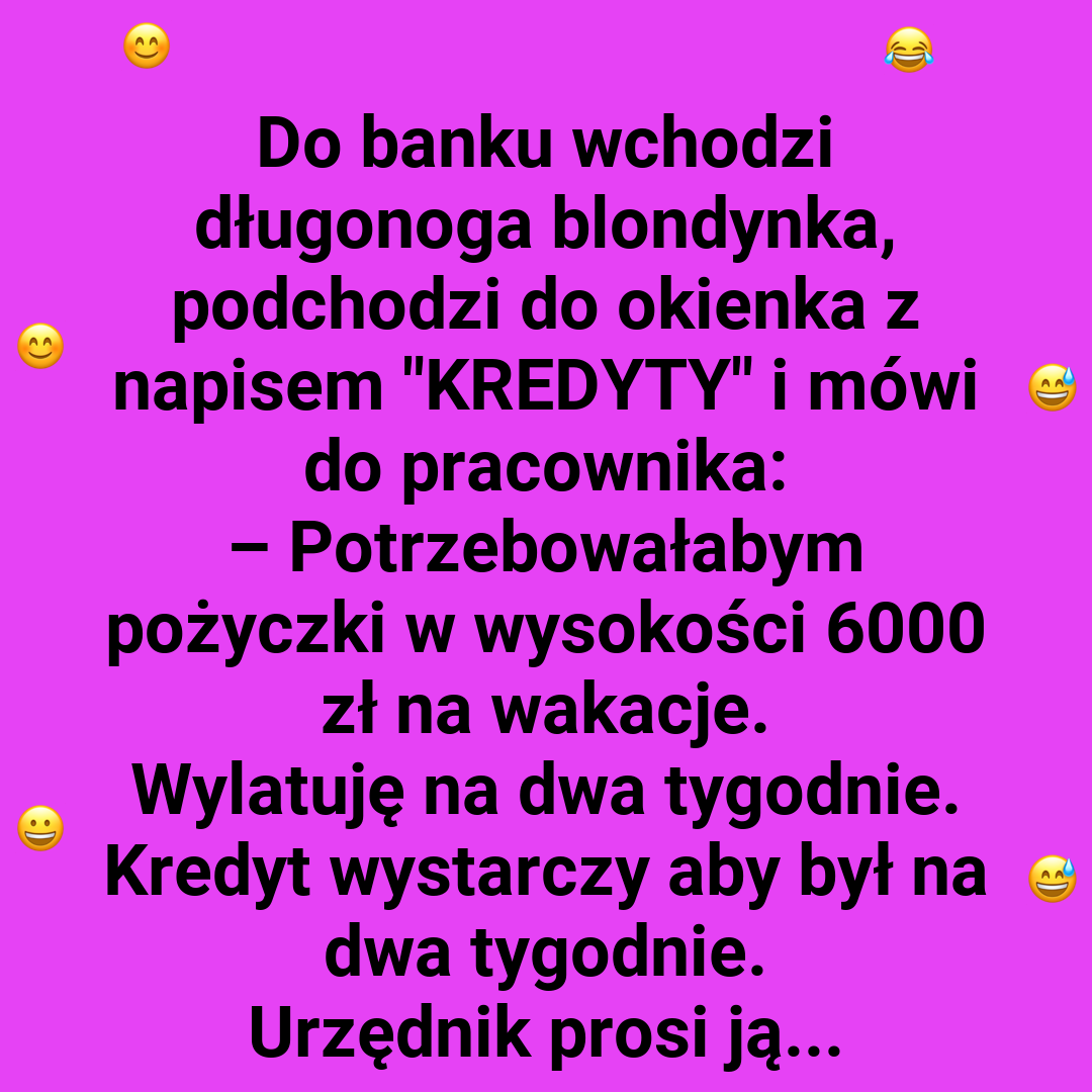 Pożyczka na wakacje