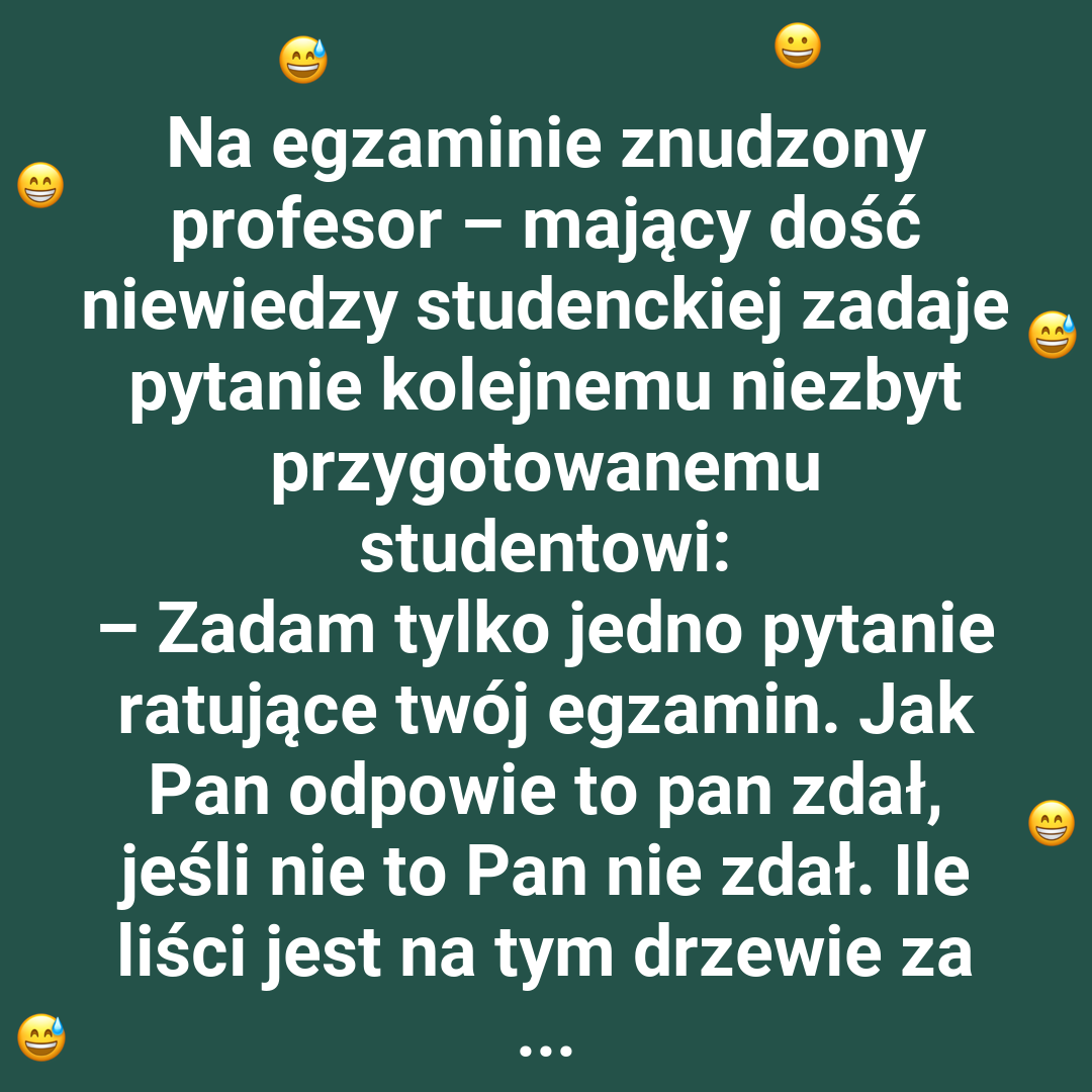 Profesor kontra student