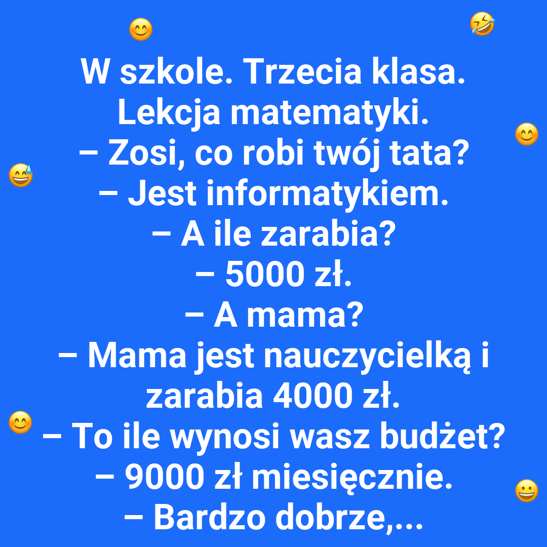 Rodzinne finanse Jasia