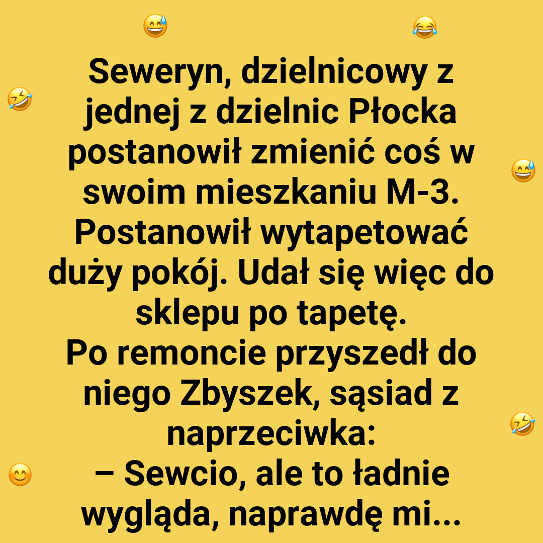 Seweryn i Zbyszek w akcji – tapetowanie z niespodzianką