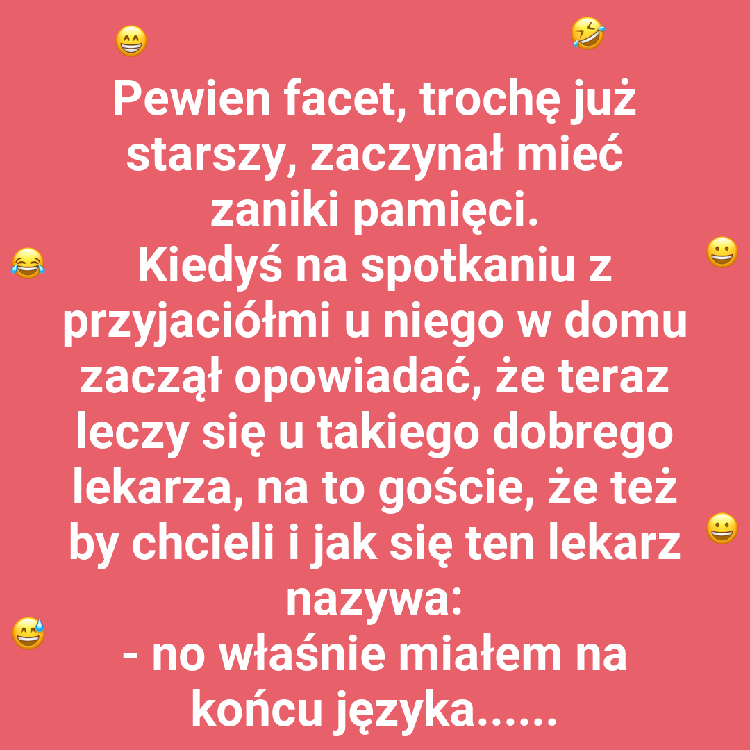 Sposób na zaniki pamięci