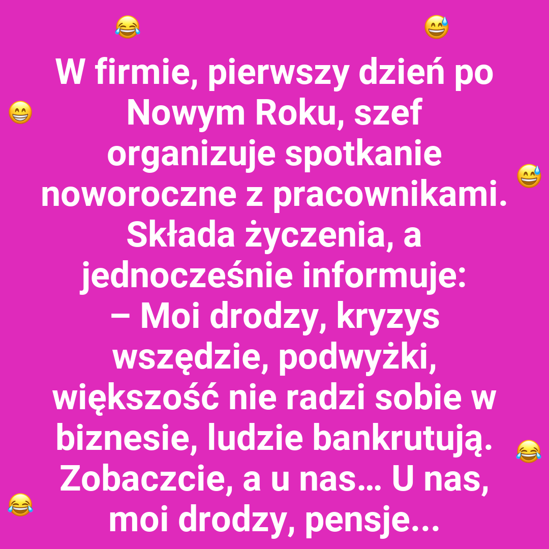 Szef i jego niespodzianka