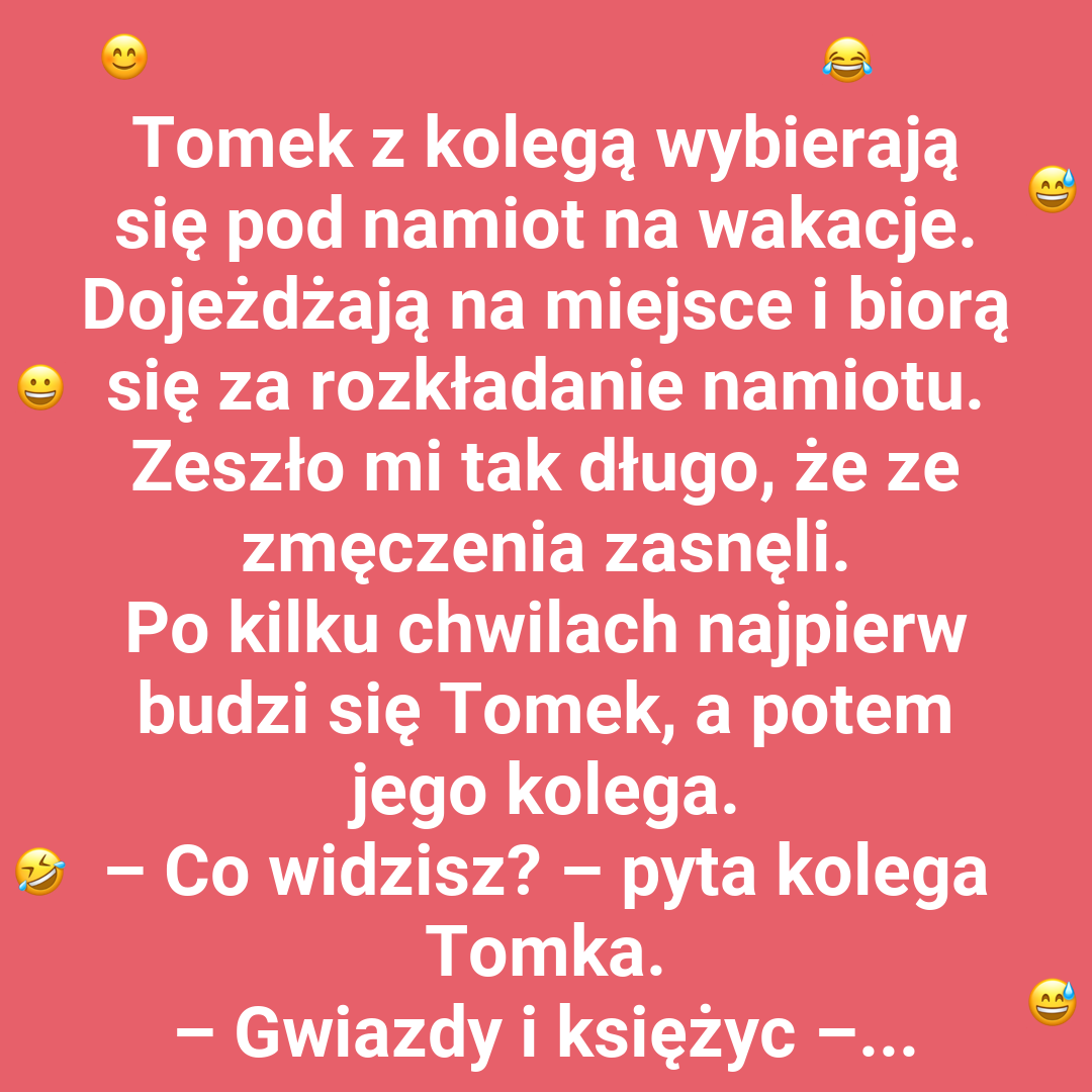 Tomek i noc pod gwiazdami