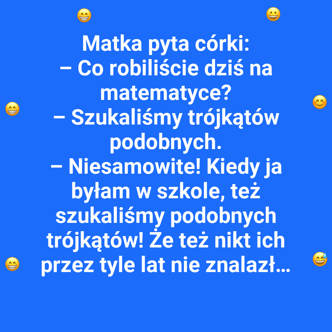 Trójkąty wiecznie poszukiwane