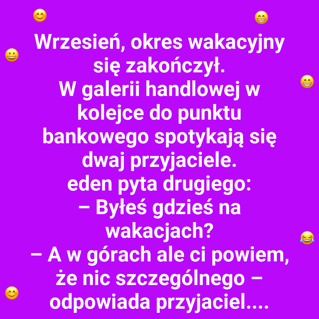 Wakacyjne rozmowy przyjaciół