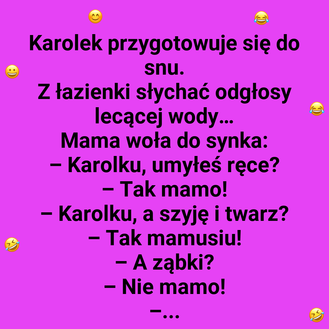 Wieczorna higiena