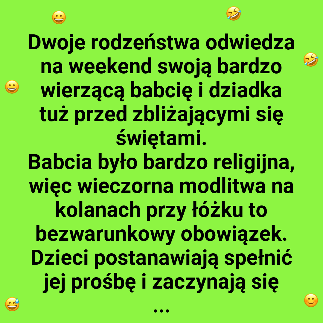 Wieczorna modlitwa