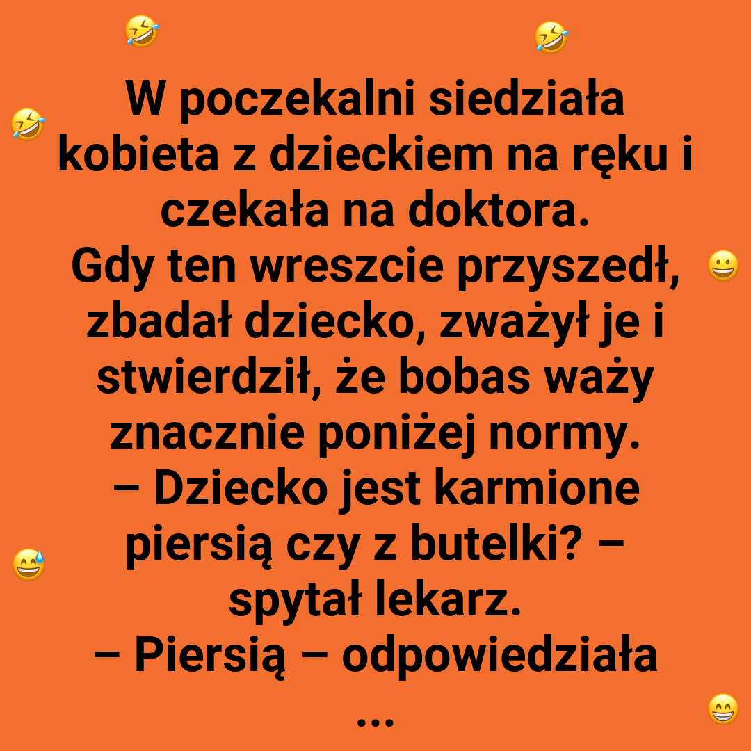 Zabawna pomyłka w trakcie badania