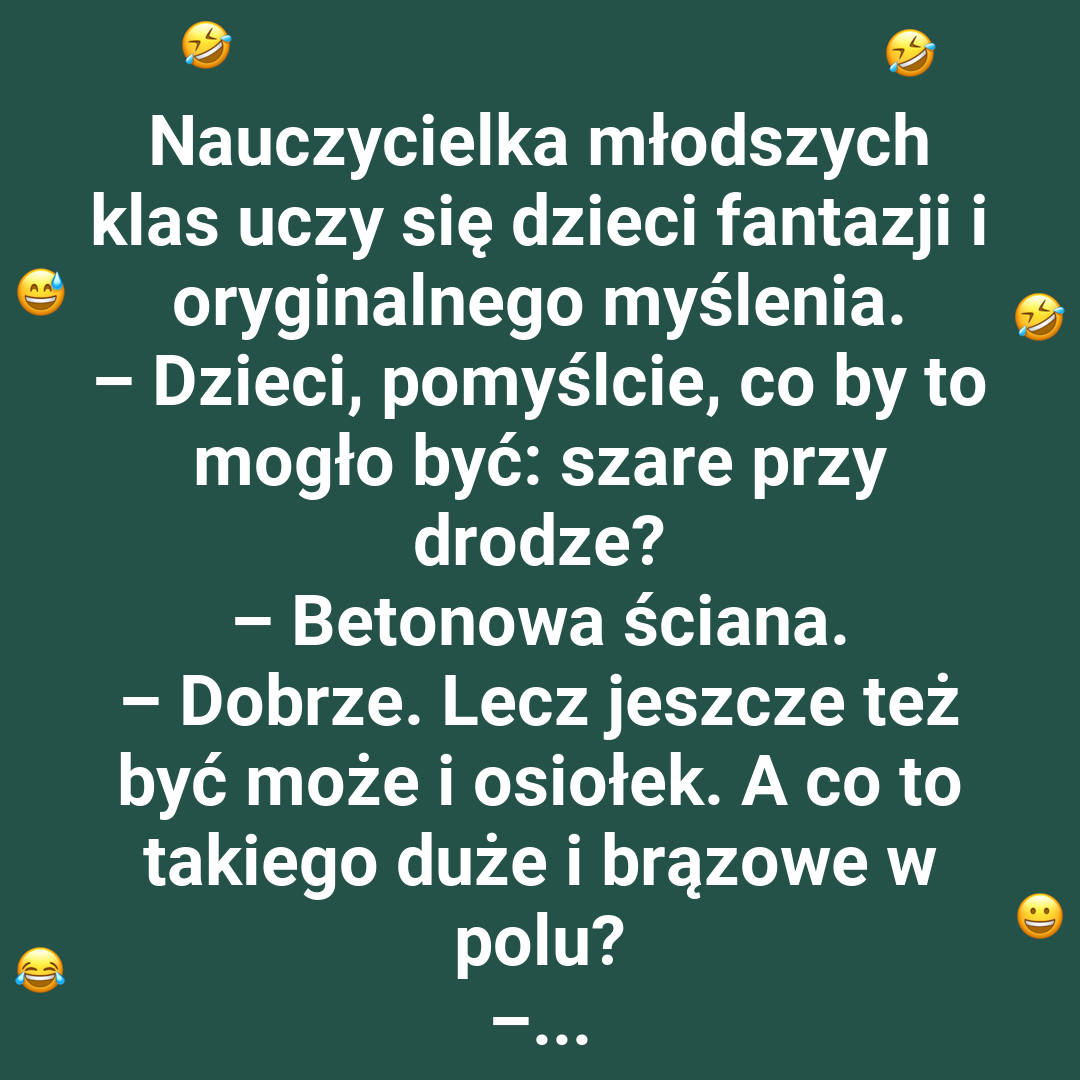 Zagadki nauczycielki
