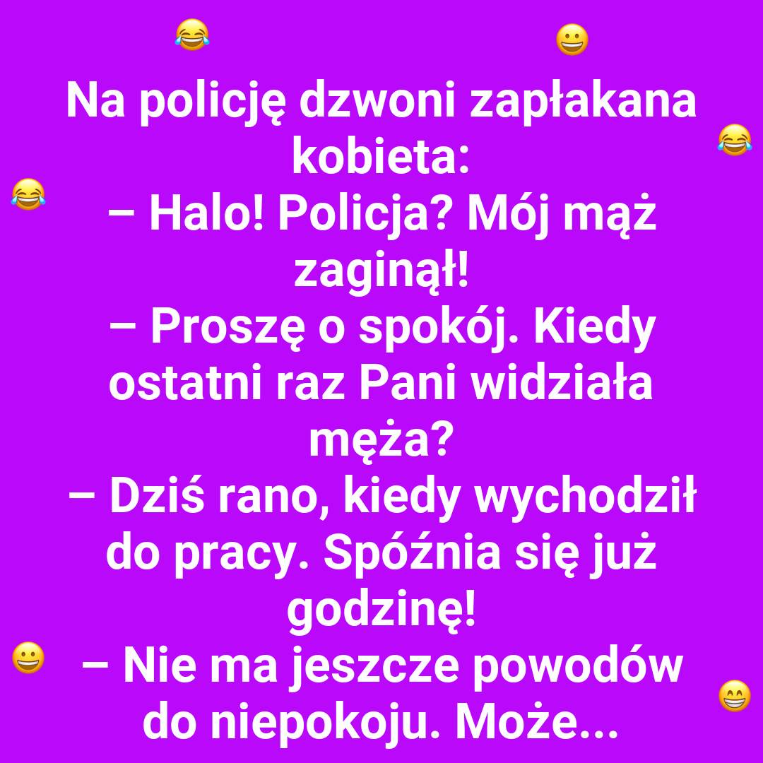 Zaginięcie męża
