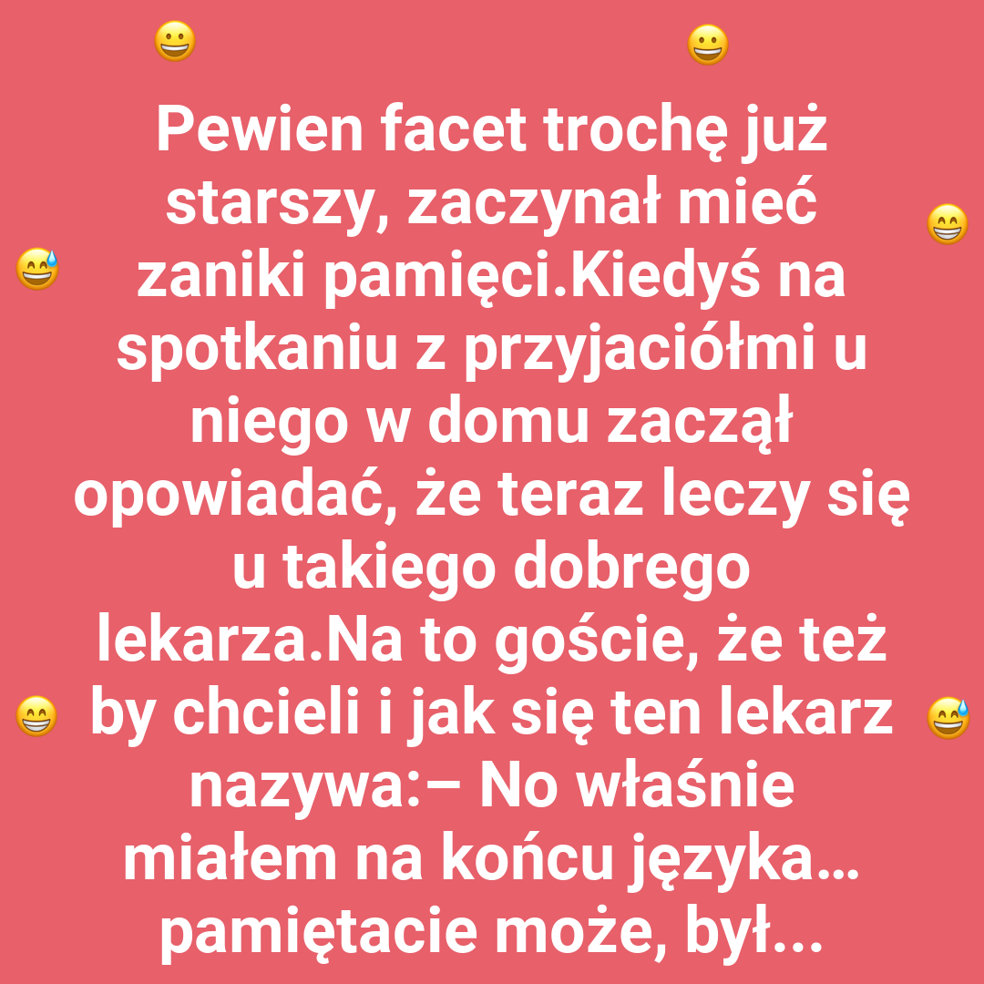 Zaginione nazwisko lekarza