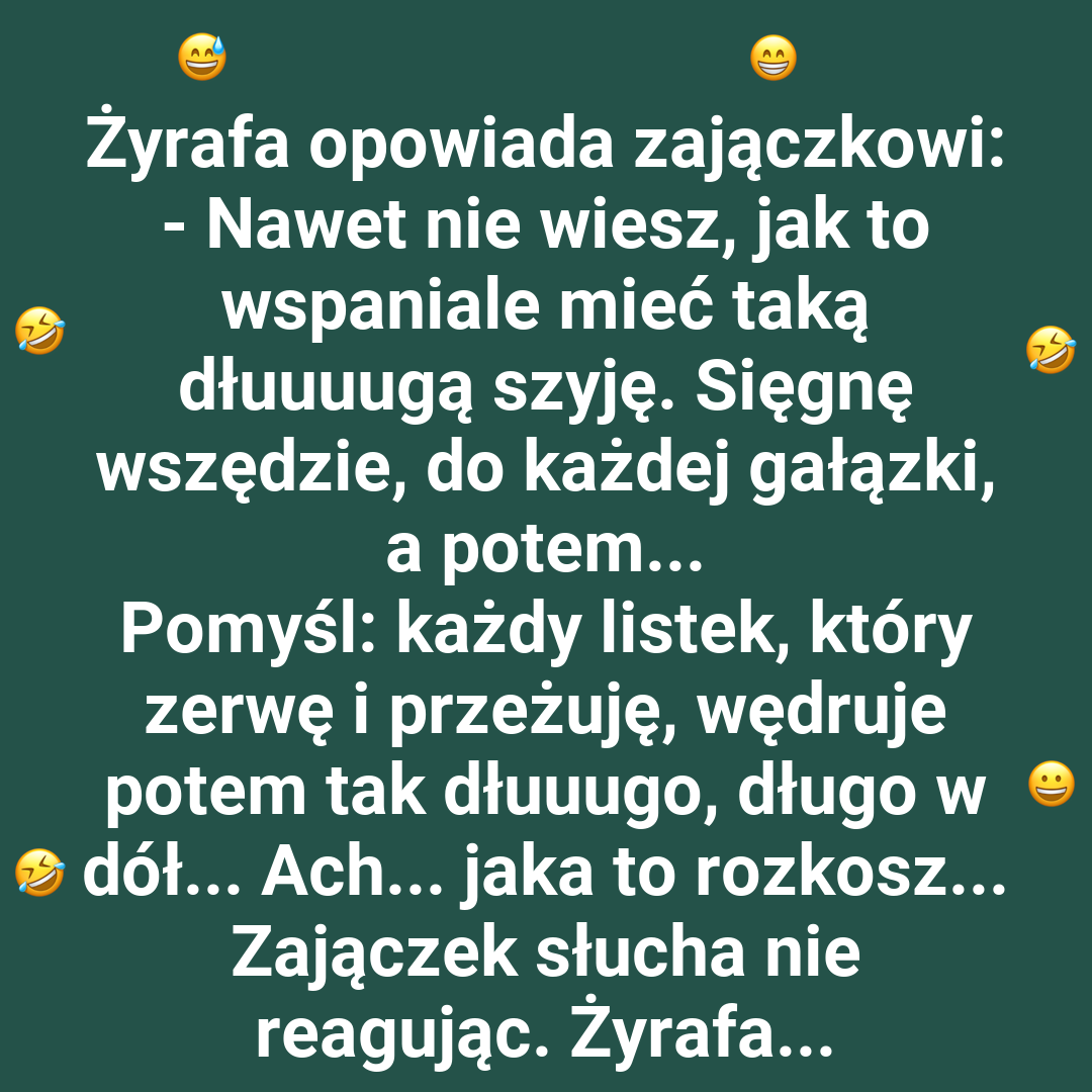 Zajączek kontra żyrafa