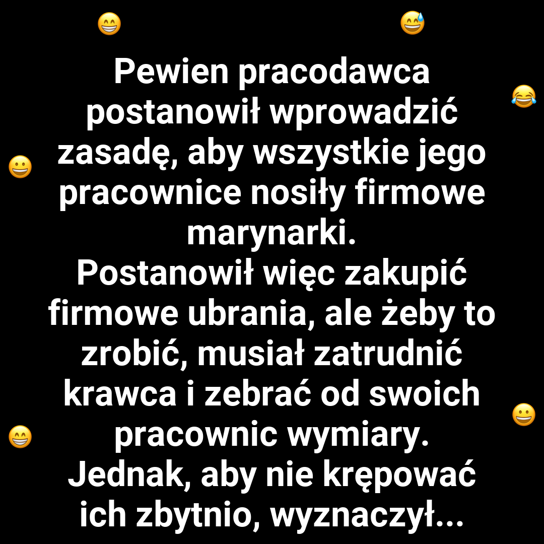 Zaskakujący obwód w pasie